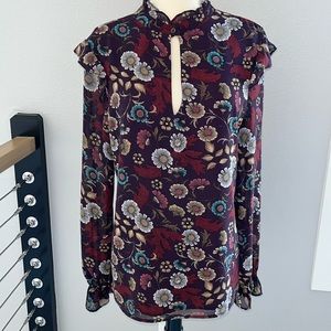 WAYF floral blouse